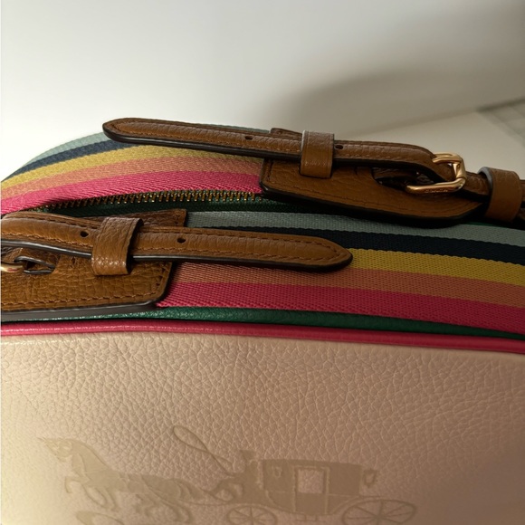 NWOT COACH Color-Block Leather Shoulder/Crossbody Bag. - Picture 4 of 6